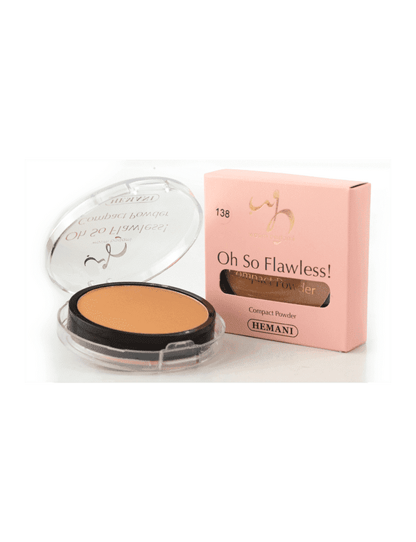 Hemani Oh So Flawless Compact Powder (Dark)
