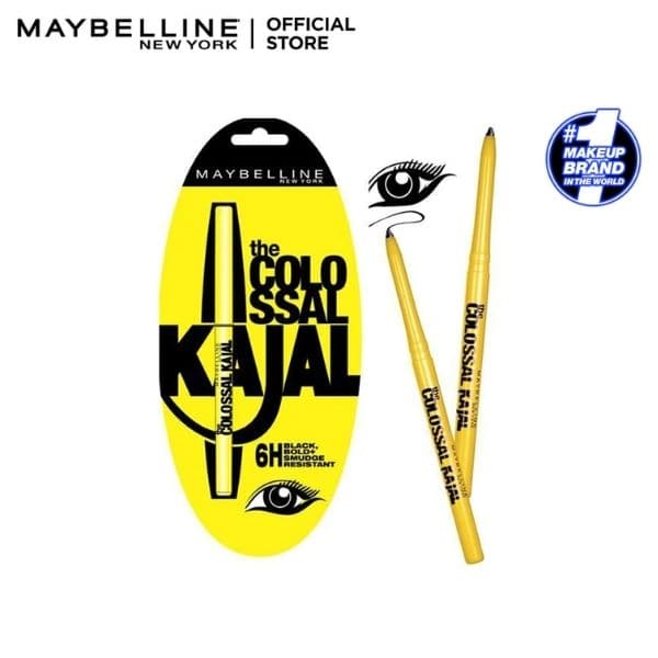 Maybelline New York Colossal Kajal Smudge Proof - Black