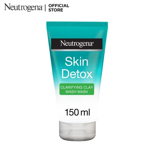 Neutrogena Skin Detox 2-in-1 Clay Wash Mask - 150ml
