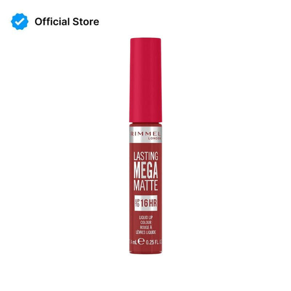 Rimmel Lasting Mega Matte Long Lasting Liquid Matte Lipstick - 500 Fire Starter