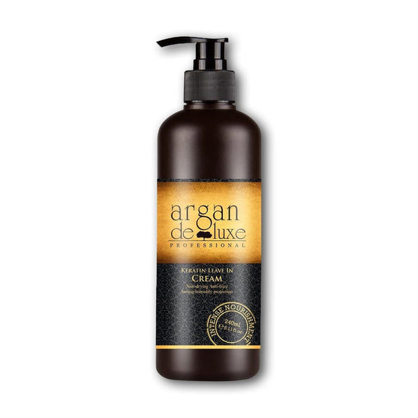 Argan Deluxe Keratin Leave In Cream - 240ml