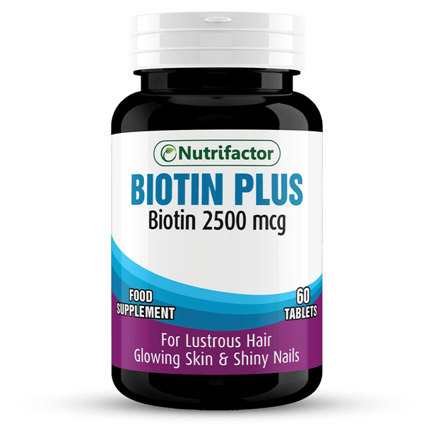 Nutrifactor Biotin Plus - 60 Tablets