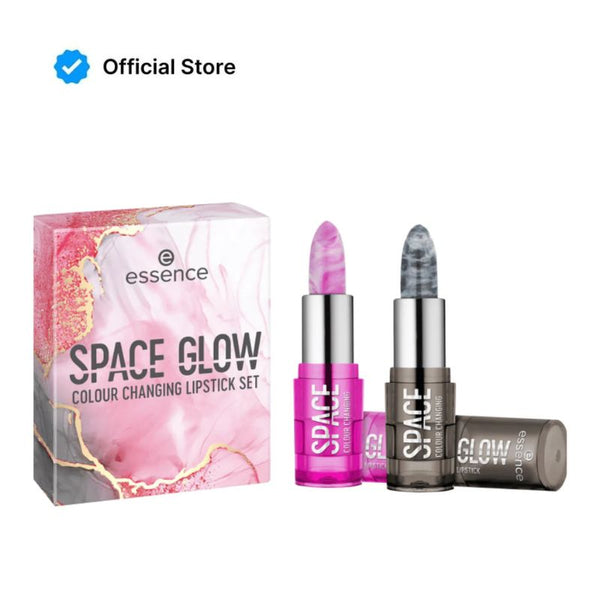 Essence Space Glow Colour Changing Lipstick 2 Piecs Set