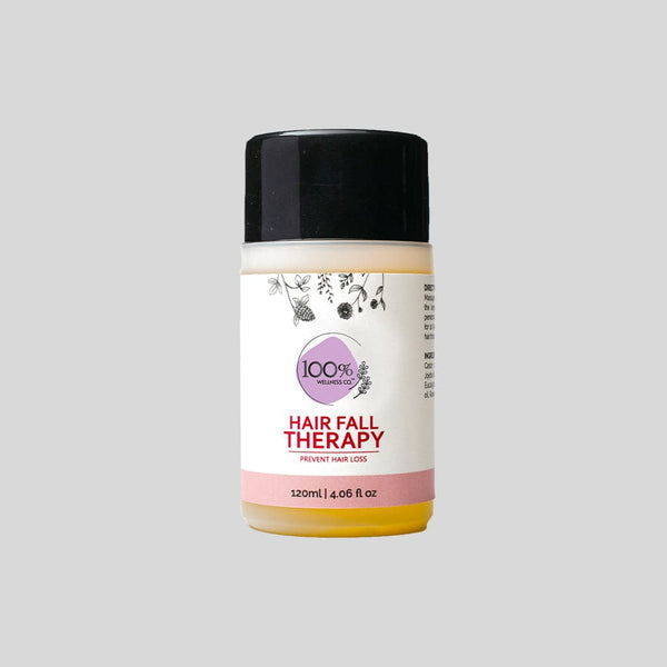 100% Wellness Co Hair Fall Therapy Hair Oil