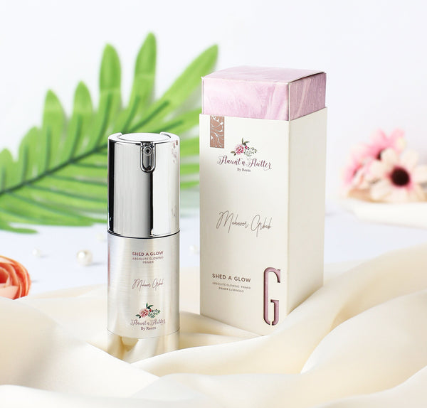 Flaunt n Flutter Primer-Shed A Glow