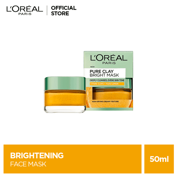 L'Oreal Paris Pure Clay Clarify & Smooth Face Mask - 50ml