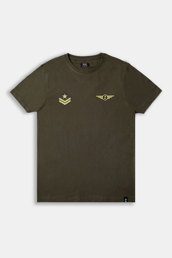 Basic Printed C-Neck