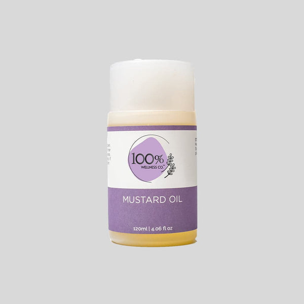 100% Wellness Co Mustard Oil