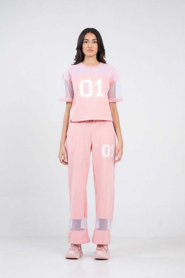 Cropped Paneled Tee