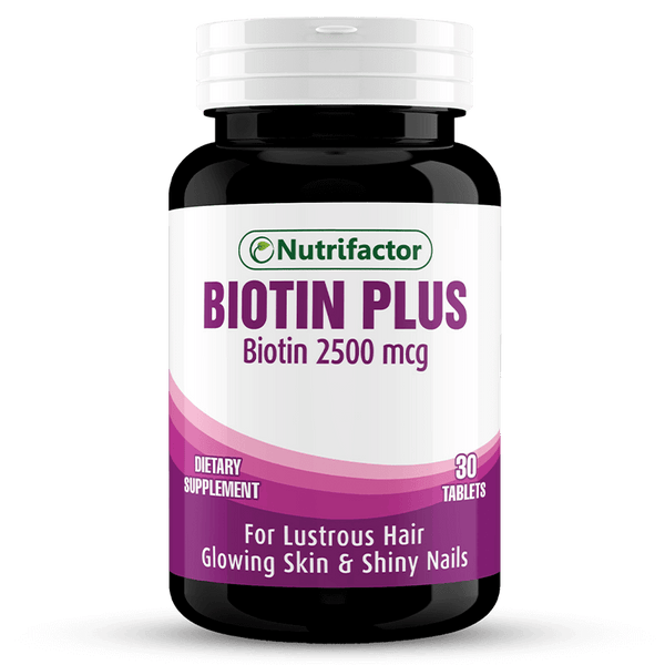 Nutrifactor Biotin Plus - 30 Tablets