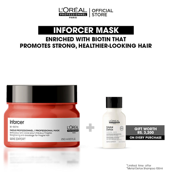Loreal Professionnel Serie Expert Inforcer Mask Bundle Deal