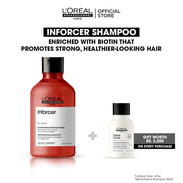 Loreal Professionnel Serie Expert Inforcer Shampoo Bundle Deal
