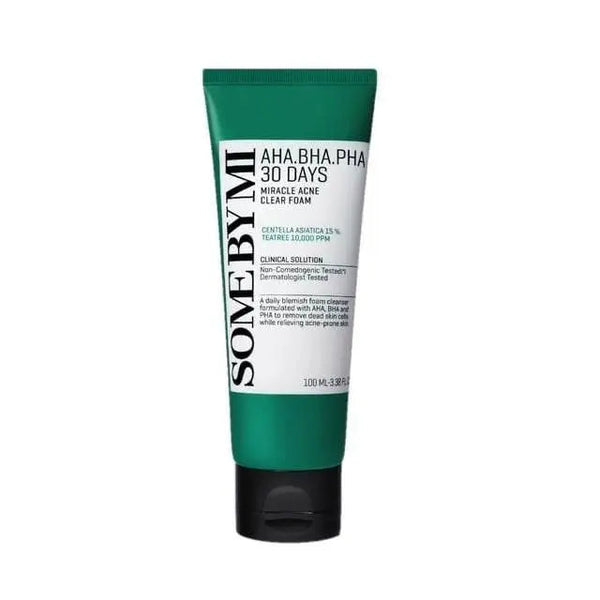 SOME BY MI AHA BHA PHA 30 Days Miracle Acne Clear Foam ( The Savings Spot Sale